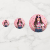 Foto van Aangepaste verjaardag Confetti (Achterkanten)