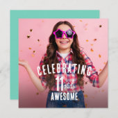 Foto van Aangepaste verjaardag Kaart (Voorkant / Achterkant)