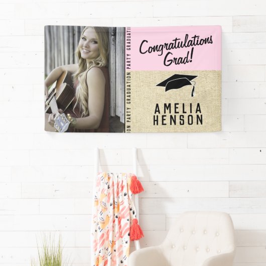 Foto van Afstudeerder Graduation Party (Uitgebreid Spandoek (Insitu)