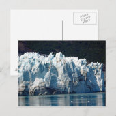 Foto van Alaska Glacier Briefkaart (Voorkant / Achterkant)