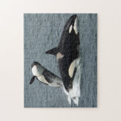 Foto van Alaska Killer Whale Orca Legpuzzel (Verticaal)