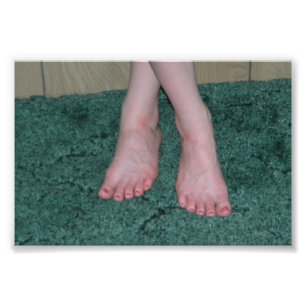 Foto van Amber Feet Foto Afdruk
