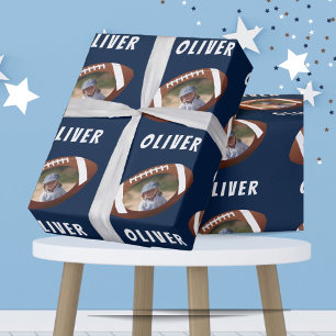 Foto van American Football Ball Boy Cadeaupapier
