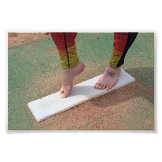 Foto van Atlanta Snow Foto Afdruk (Voorkant)