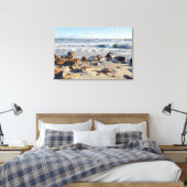 Foto van Atlantic Ocean Waves Canvas Afdruk (Insitu (Slaapkamer))