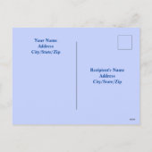 Foto van Atlantic Ocean Waves Kerstmis Feestdagenkaart (Achterkant)