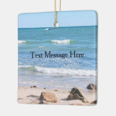 Foto van Atlantische Oceaan Vakantie Keramische Ve Keramisch Ornament (Links)
