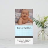 foto van baby's met aankondiging (Staand voorkant)