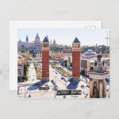 Foto van Barcelona, Spanje Briefkaart (Voorkant / Achterkant)