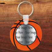 foto van basket ball sleutelhanger (Voorkant)