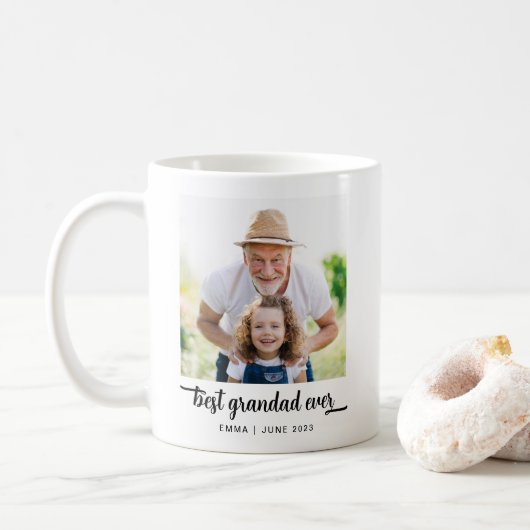 Foto van Best Grandad Ever Koffiemok (Met donut)
