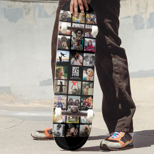 Foto van beste vader ooit Cool Trendy Skateboard