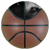 Foto van beste vader ooit op maat en naam basketbal (Rechts)