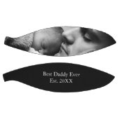 Foto van beste vader ooit op maat en naam basketbal (Panelen)