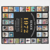 Foto van Birthday Fleece Deken (Voorkant (Horizontaal))