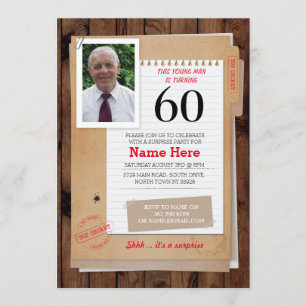 Foto van Birthday rechercheur Zeer geheim Alle lee Kaart