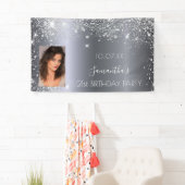 Foto van Birthday Silglitter Spandoek (Insitu)
