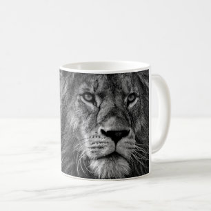 Foto van Black & White Lion Koffiemok
