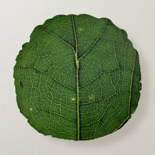 Foto van blad sluiten rond kussen