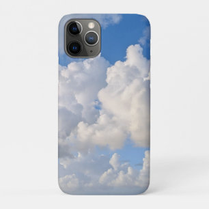 Foto van blauwe lucht met wolken iPhone 11 pro hoesje