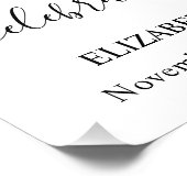 Foto van Blush Pink Peony Memorial Foto Afdruk (Hoek)