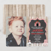 Foto van boerderijdieren kaart (Voorkant / Achterkant)