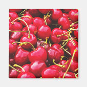 Foto van Bright Red Cherries Magneet (Voorkant)