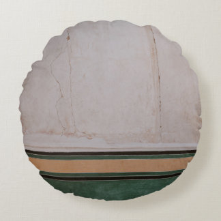 Foto van bruin betonbedekking rond kussen