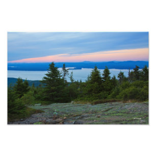 Foto van Cadillac Mountain Afdruk