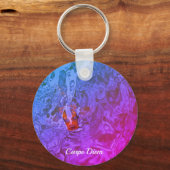 Foto van Carpe Diem Pond Fish Fun Sleutelhanger (Voorkant)