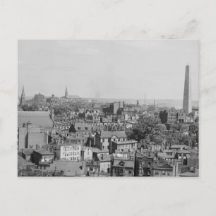  foto van Charlestown Massachusetts Briefkaart