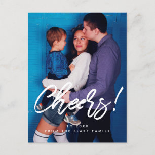 Foto van Cheers Modern New Year Briefkaart