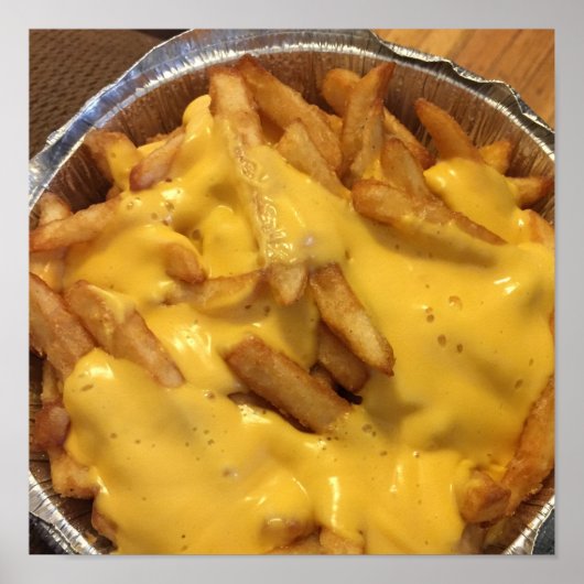Foto van Cheese Fries Poster (Voorkant)