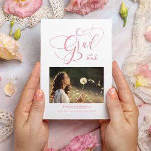 Foto van Chic Pink Modern van het filmscript Afstu Kaart