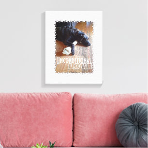 Foto van Chocolade Lab met Bot Canvas Afdruk