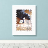 Foto van Chocolade Lab met Bot Canvas Afdruk (Insitu (Houten vloer))