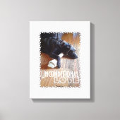 Foto van Chocolade Lab met Bot Canvas Afdruk (Voorkant)