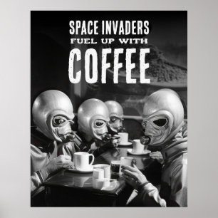 Foto van Coffee Space Inover   Poster
