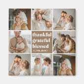 Foto van Collage Family | Gelukkig Grateful Blesse Magneet (Voorkant)