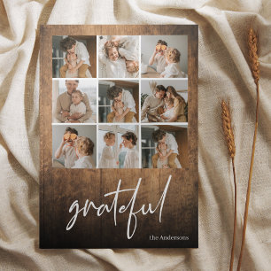 Foto van Collage Family Grateful & Family Name