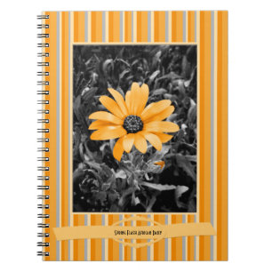 Foto van Color Splash Spring Flash African Daisy Notitieboek