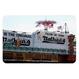 Foto van Coney Island New York City Magneet