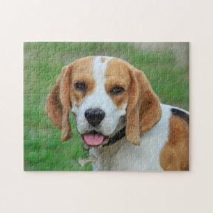 Foto van creëer Family Pet Dog Legpuzzel