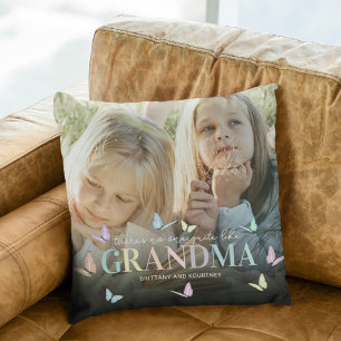 Foto van Cute Butterfly Grandma Kussen