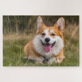 Foto van Cute corgi Legpuzzel (Horizontaal)