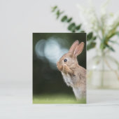 Foto van Cute Easter Bunny Briefkaart (Staand voorkant)