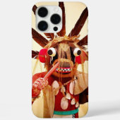 Foto van Cute gekke grappig gelaatshout Case-Mate iPhone Case (Achterkant)