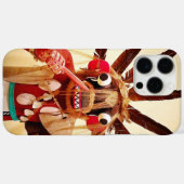 Foto van Cute gekke grappig gelaatshout Case-Mate iPhone Case (Achterkant (horizontaal))