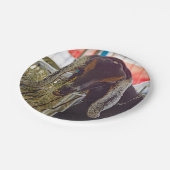 Foto van Cute Goat Long Ears Papieren Bordje (Gekanteld)