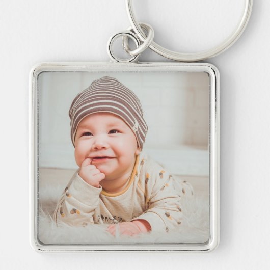 Foto van Cute Happy baby Sleutelhanger (Voorkant)